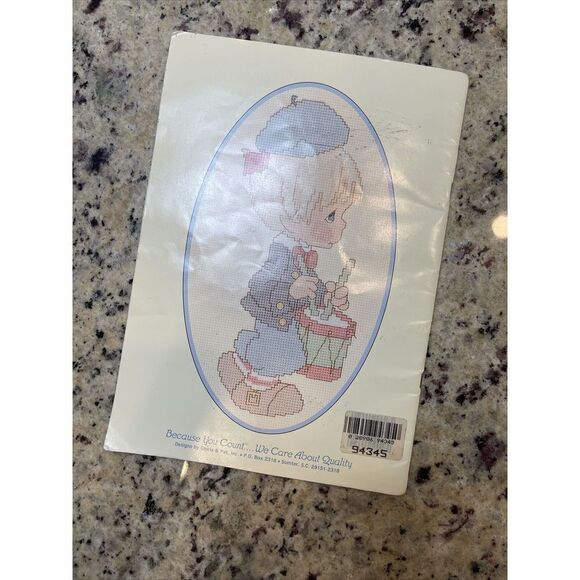 Precious Moments Cross Stitch Pattern Book PM-18 A Calendar Year 1987 - Picture 4 of 4